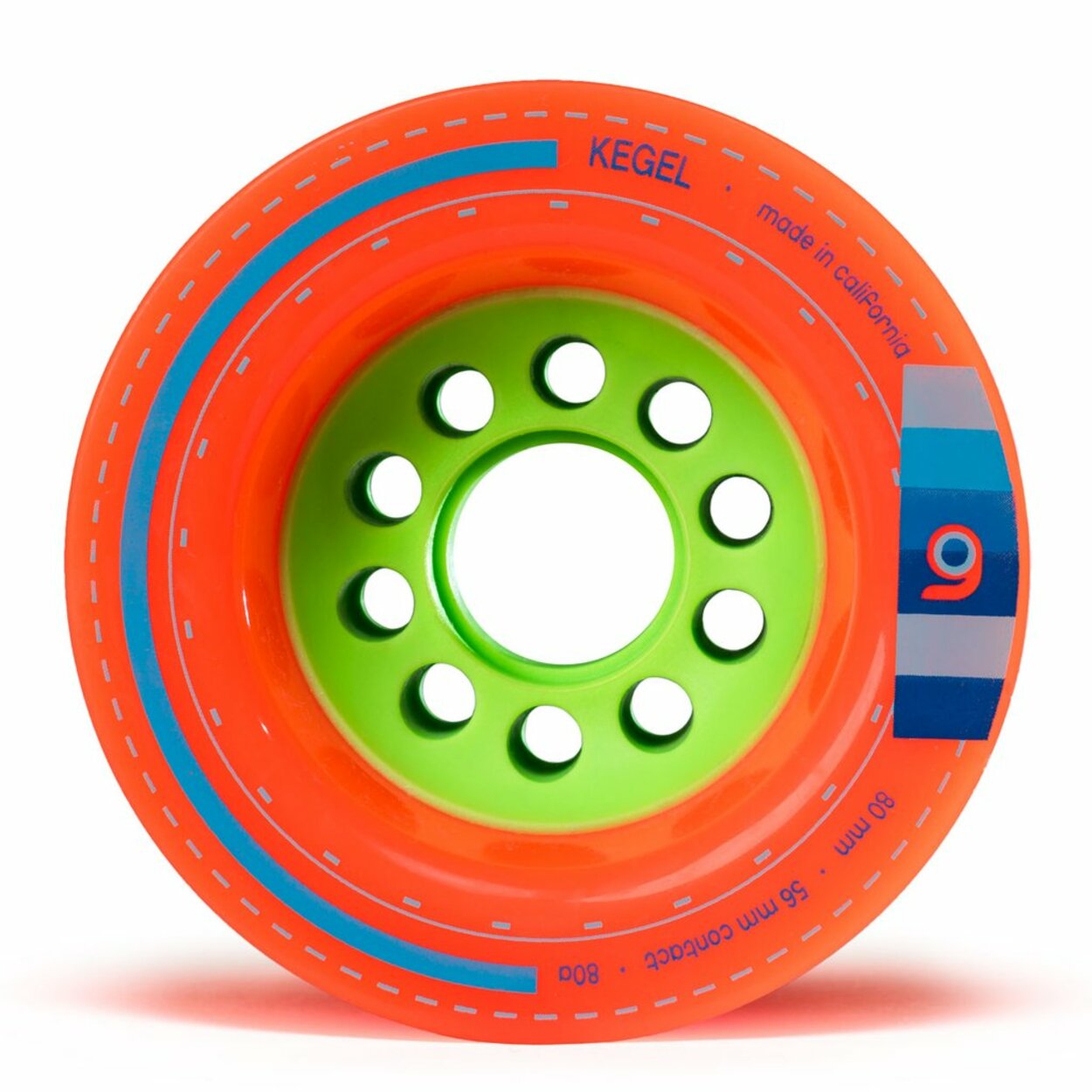 Orangatang Orange Kegel Wheel Set (Set Of 4)