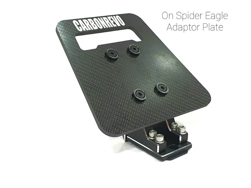 CarbonRevo Carbon Fibre Foot Rest Kit for Dualtron