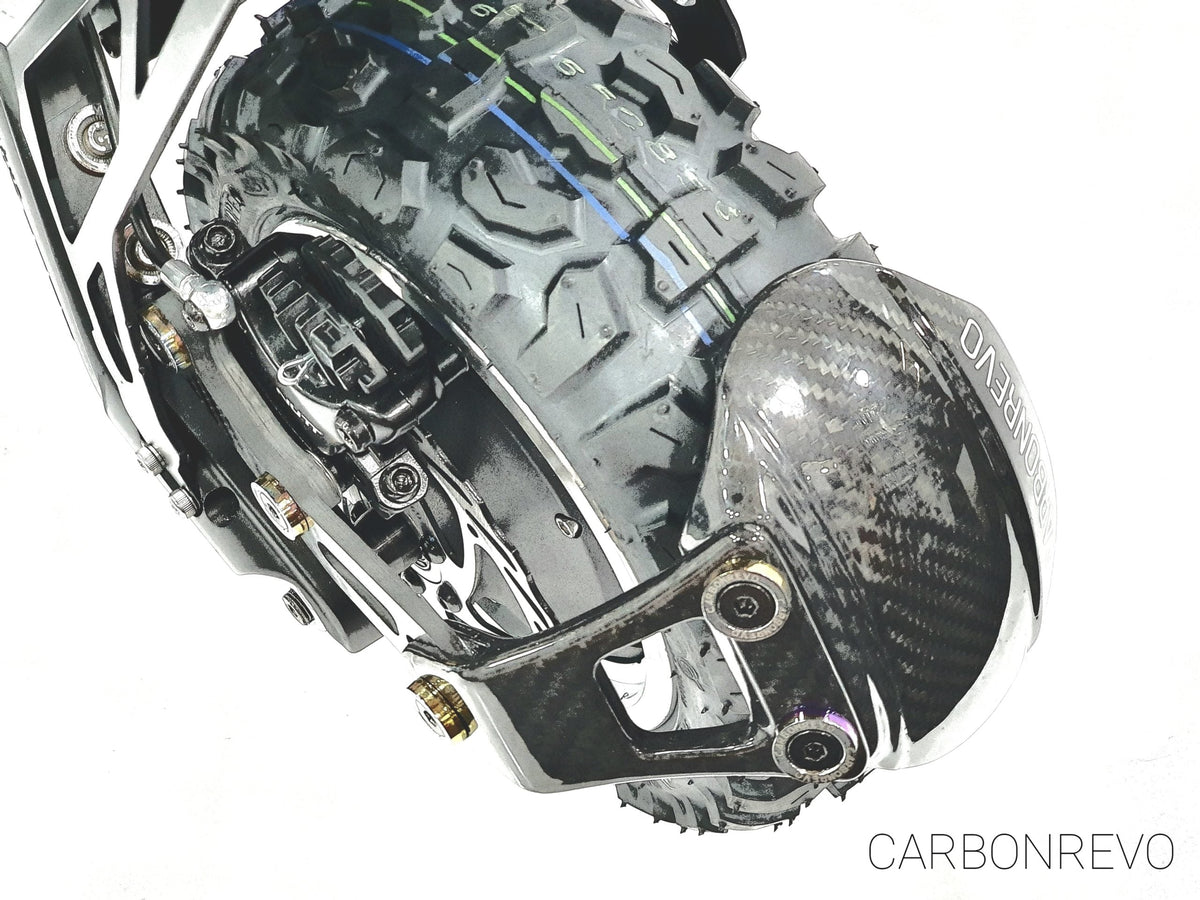 CarbonRevo Carbon Fiber Rear Tire Hugger for 11 Inch