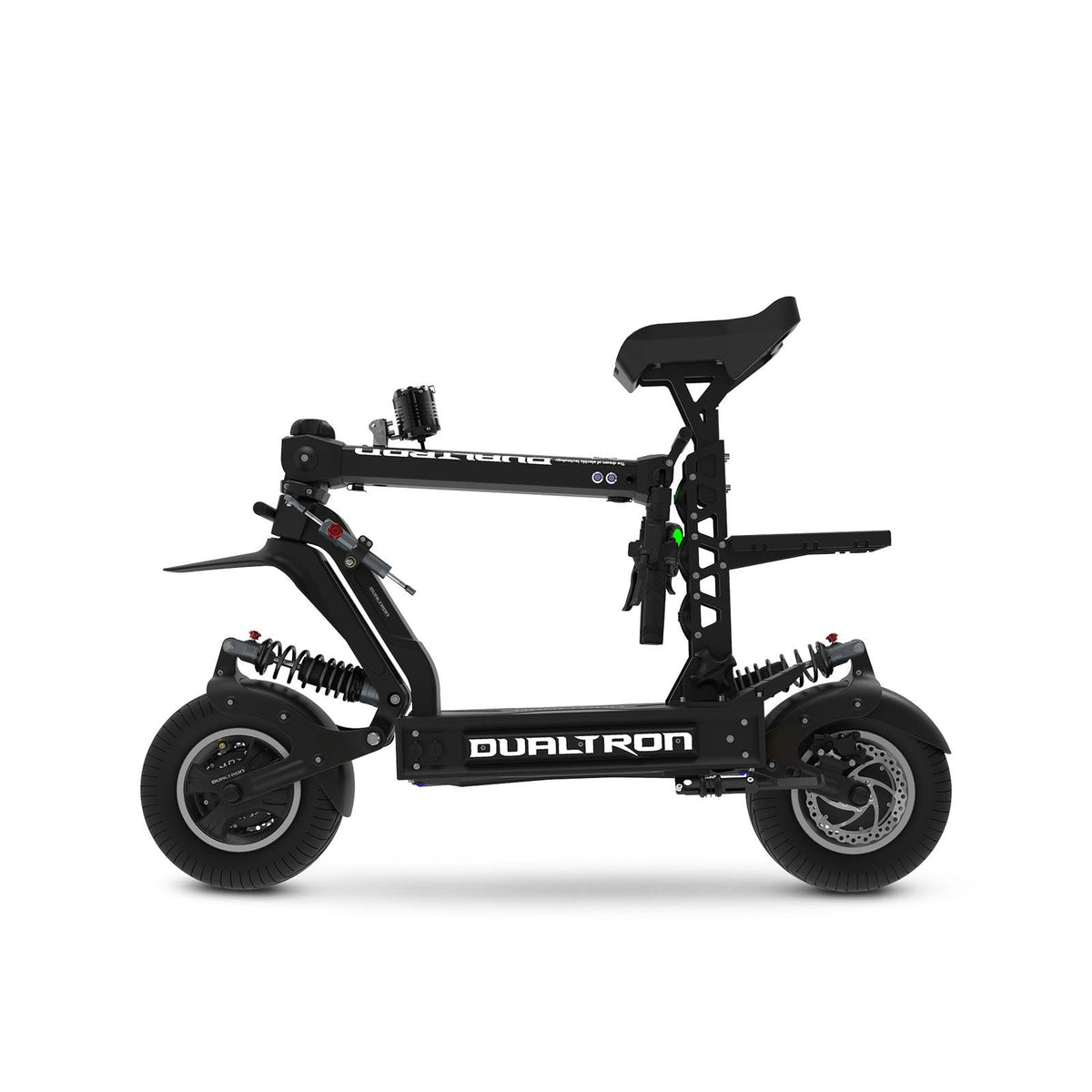 Dualtron X Electric Scooter Folded Left Side