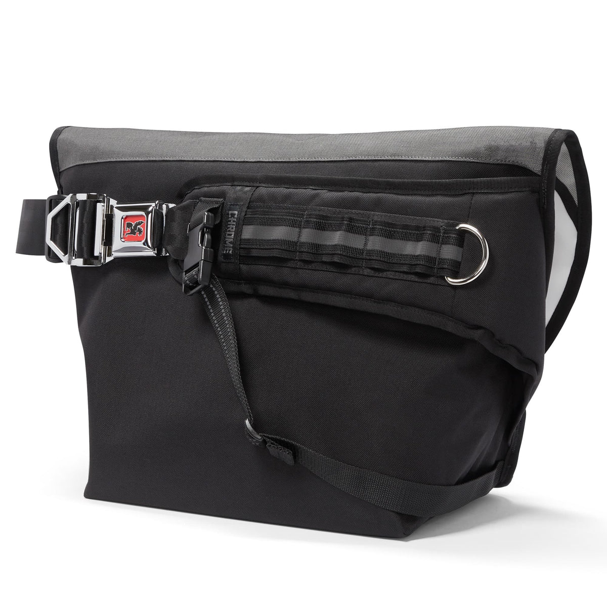 CHROMEメッセンジャーバッグMINI METRO ALLBLACK20.5L Chrome Industries Mini Metro Messenger Bag – Last Mile SF & Marin