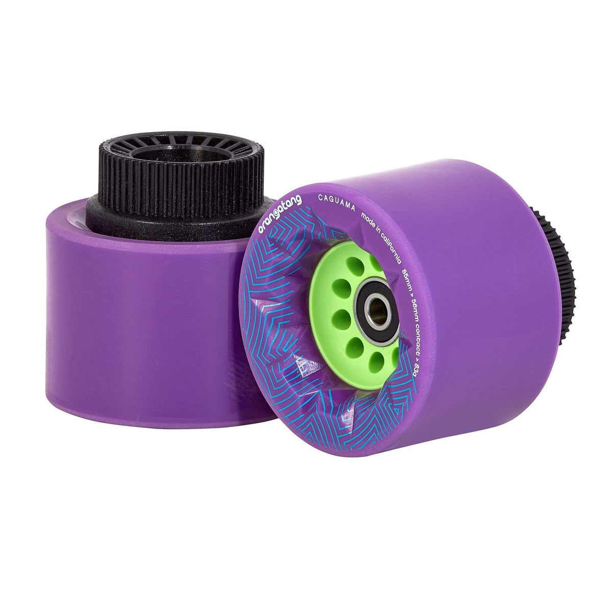 Boosted Loaded Caguama 85mm 83a, W / Pulleys - Purple