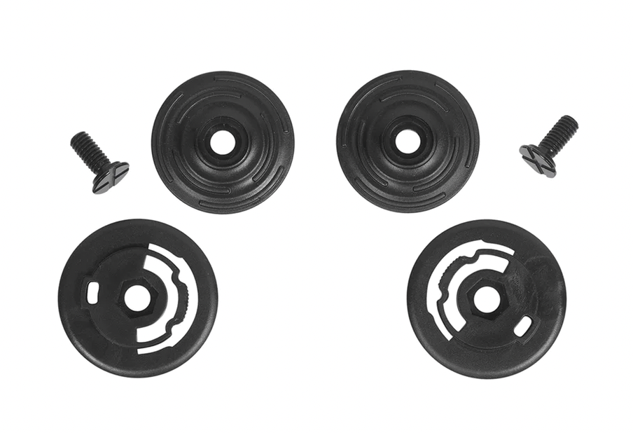TSG - PASS PRO VISOR MECHANICS SPARE PARTS - BLACK - ONE SIZE